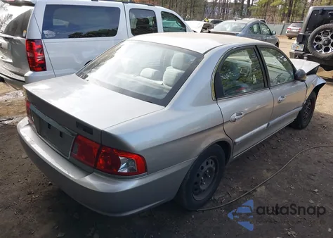 2004 Kia Optima Ex/Lx из США, поврежденный, VIN KNAGD126645309116